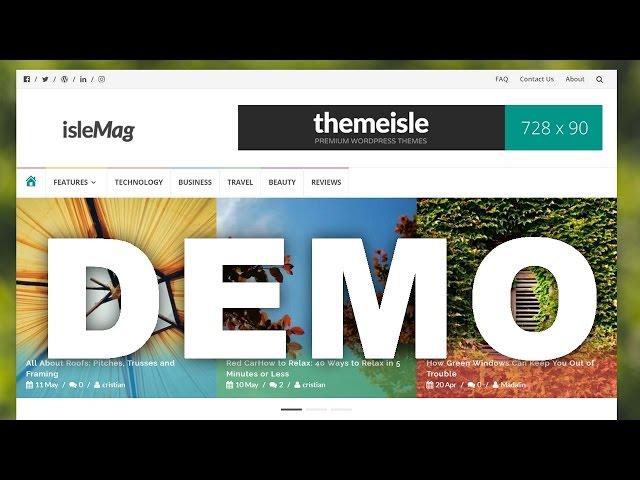 How To Make Islemag Look Like Demo - WordPress Theme Tutorial