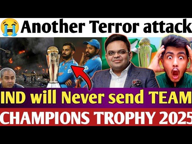 PAKon TERROR Attacks | CHAMPIONS TROPHY 2025 | 63 PAK soldiers lost and INDIA will Never send TEAM