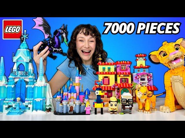 Building Disney LEGO Sets for 24 Hours...