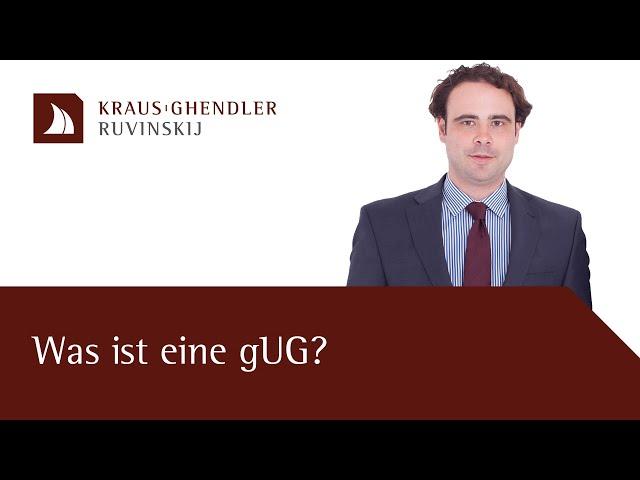 Was ist eine gemeinnützige UG? - Erklärt vom Anwalt