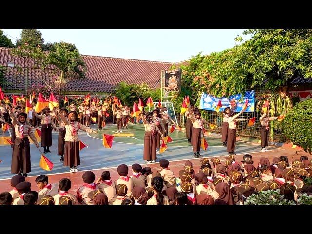 SEMAPHORE DANCE SDN LEBAK BULUS 04 || HARI PRAMUKA KE- 62