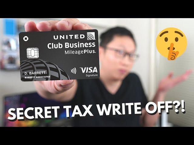 SECRET Tax Write-Off?! Chase United Club Business