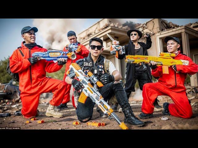 LTT Game Nerf War : The epic Nerf chase of SEAL X Nerf Guns Let's go!