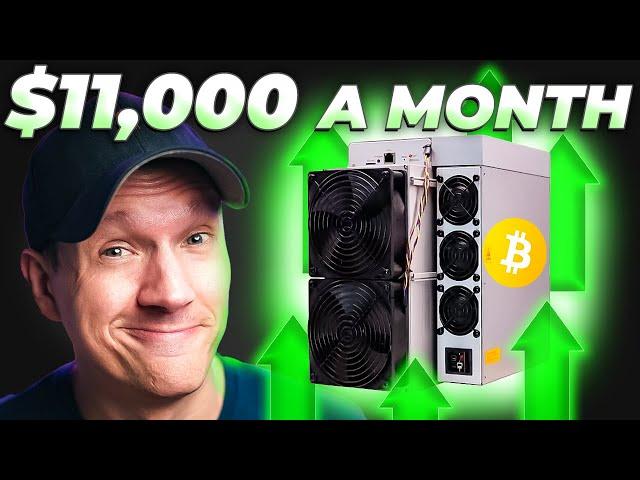 Making $11,000 A Month With Bitcoin Mining