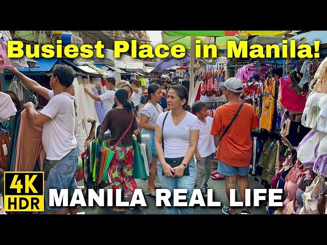 MANILA CITY’s Most Vibrant Street Market! DIVISORIA | Philippines Walking Tour