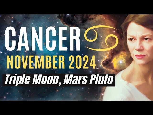 Big Changes in Relationships and Focus on Finances  CANCER NOVEMBER 2024 HOROSCOPE.