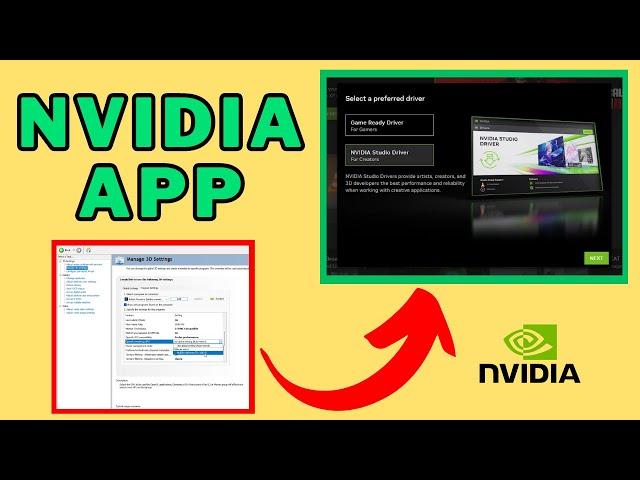 How To INSTALL New NVIDIA APP | *New* NVIDIA Control Panel