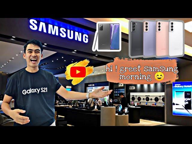 Samsung Store Review // Samsung Experience Store (my workplace) bili kana