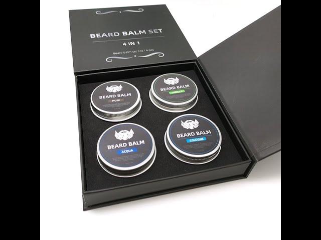 4 in 1 Soften beard balm set for Men