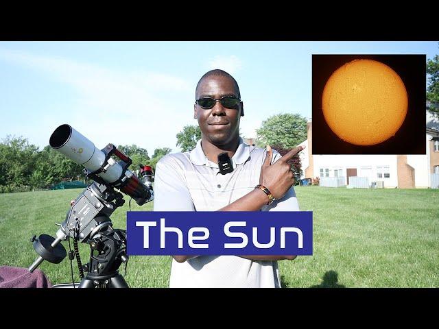 Let's Photograph The Sun! (in Hydrogen Alpha)