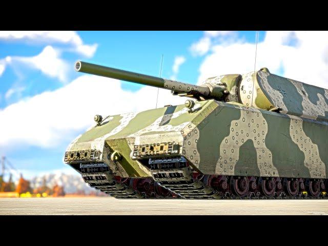 Holding The Line With A Moving Bunker?! || Maus in War Thunder