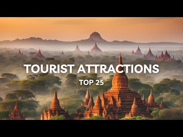 25 Top-Rated Tourist Attractions in the World | Most Beautiful Places in the World | 4K Video