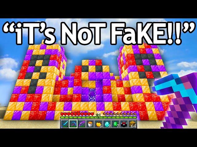 The TOP 3 FUNNIEST FAKE Minecraft Speedruns of ALL TIME...