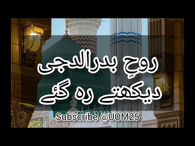 Rooh-E-Badruduja Dekhte Reh Gae || Naat Sharif || Amir Liaquat Hussain