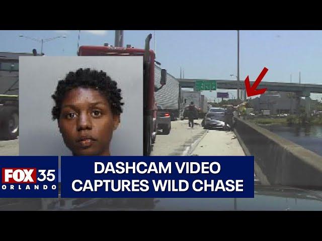 Dashcam video captures wild chase in South Florida