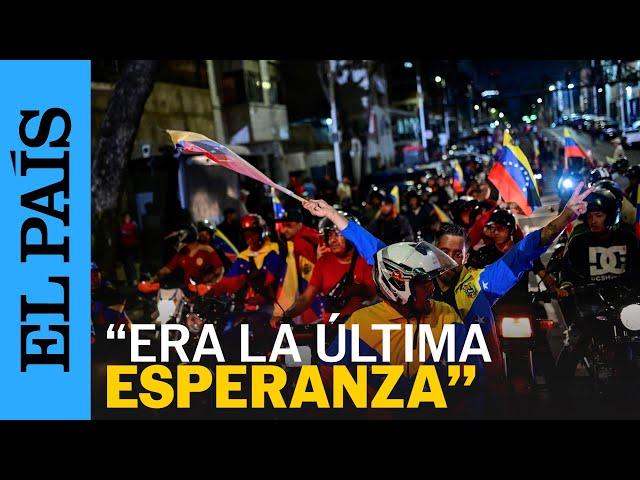 VENEZUELA | Así reaccionaron los venezolanos de todo el mundo al resultado electoral | EL PAÍS