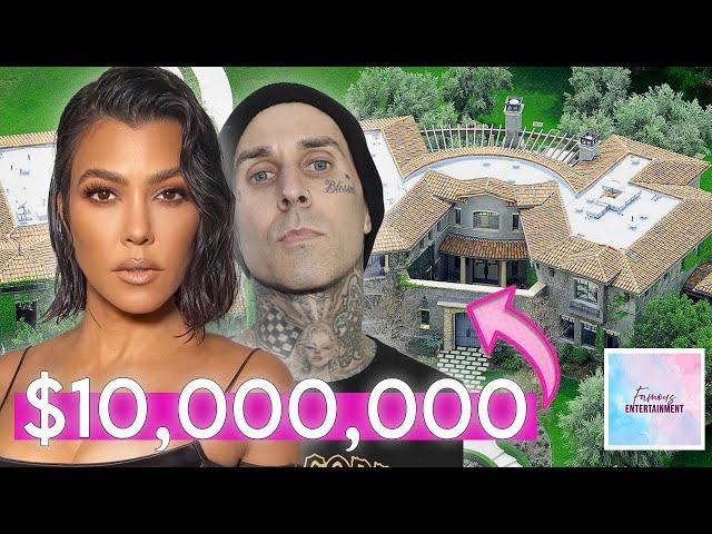 Kourtney Kardashian | House Tour 2024 | $10 Million Mansion She FINALLY Shares With Travis Barker