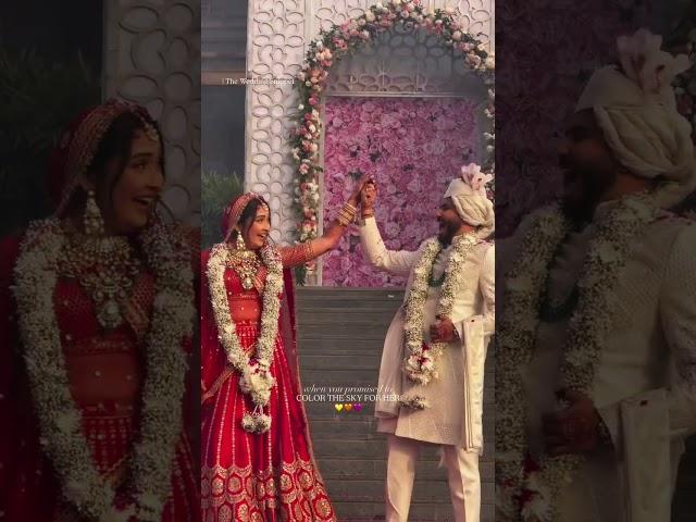 You are living the moment you dream of   #wedding #reels