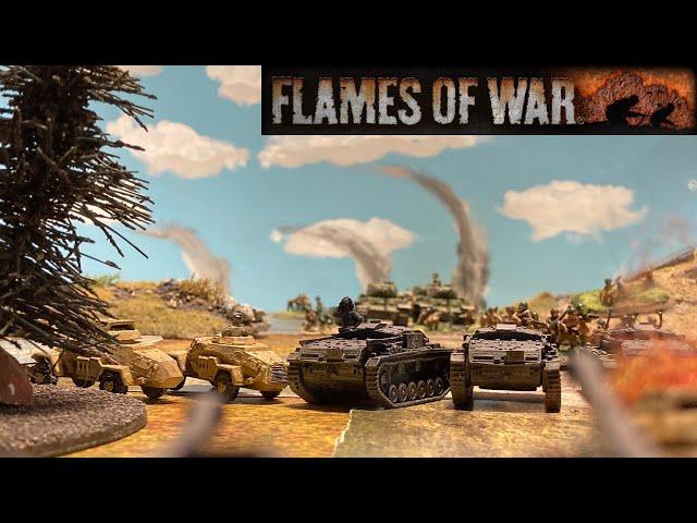 Fall Blau Campaign: Crossroads. Flames of War V4 Mid War Battle Report