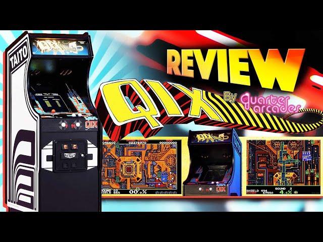 Quarter Arcades Qix Review! This One Stumped Me!