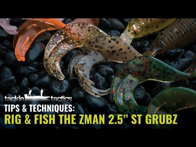 How to Rig & Fish the ZMan 2.5" ST GrubZ
