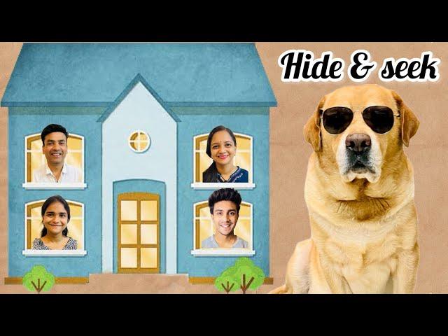 Hide &￼ Seek challenge with my dog | Anant rastogi