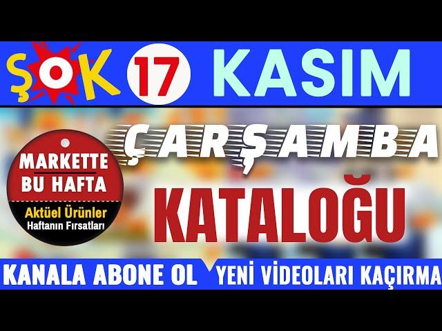 ŞOK 17 Kasım 2021 Aktüel Ürünler Kataloğu - Şok markette bu hafta