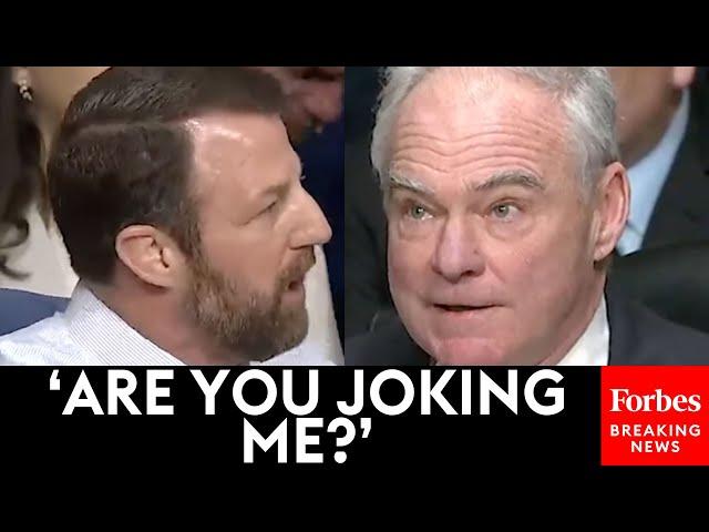 'You're Going To Sit There With A Straight Face...': Mullin Blows Up At Tim Kaine During Hearing