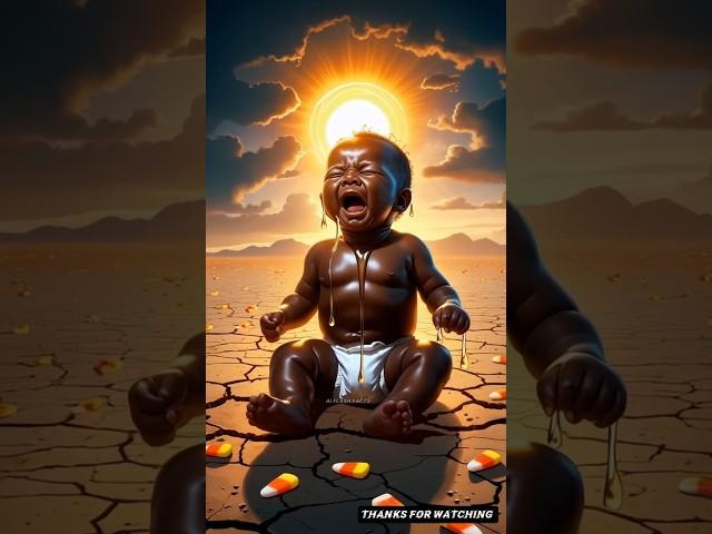 Baby’s sunscreen vs Monkey Tears #ai #baby #shortvideo #story #cute #shortsfeed