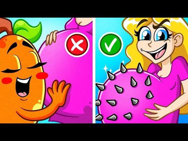 Types Of Pregnant! Cool Hacks, Funny Relatable Facts By Pear Vlogs