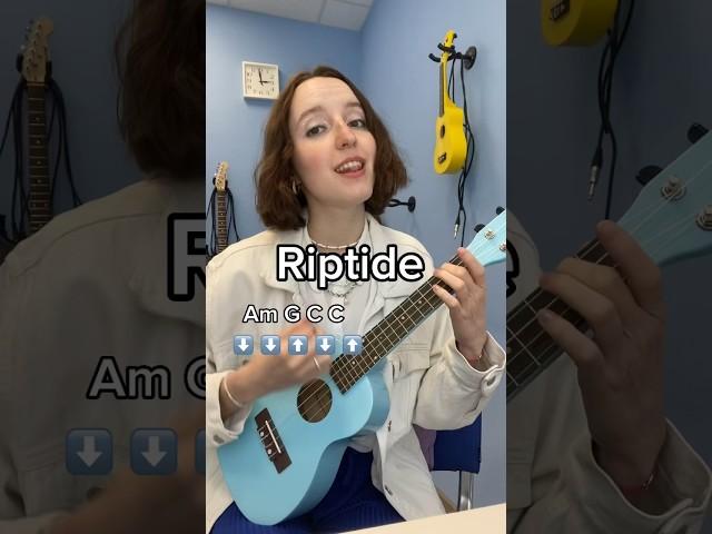 Riptide как играть #riptide #укулеле #аккордыукулеле #разбор #легкаяпесня легкая песня на укулеле