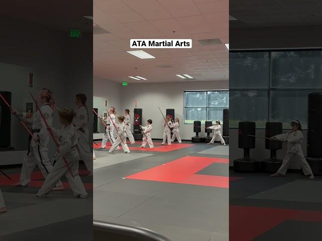 Tigers Martial Arts - Learning Bo Staffs @ATAMartialArts  #california  #taekwondo