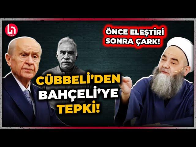 Cübbeli Ahmet, Bahçeli'nin Öcalan çıkışını sert sözlerle eleştirdi, sonra videosunu sildi!