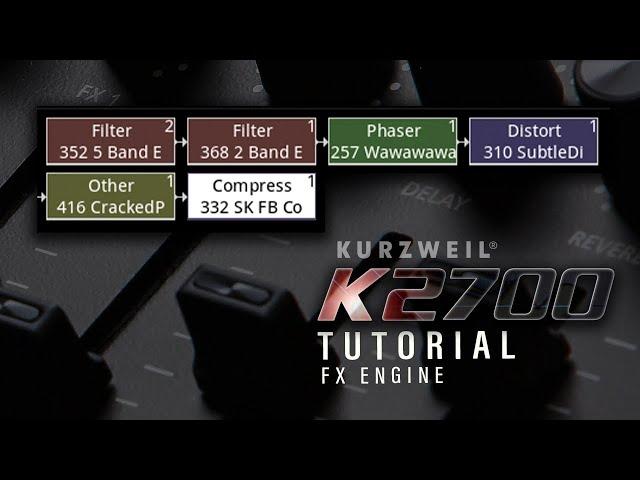 Kurzweil K2700 Tutorial: FX Engine