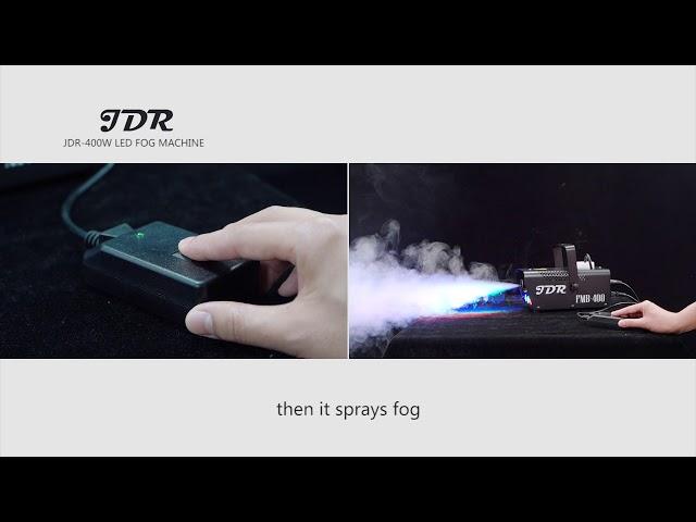 JDR 400W Fog Machine  User manual