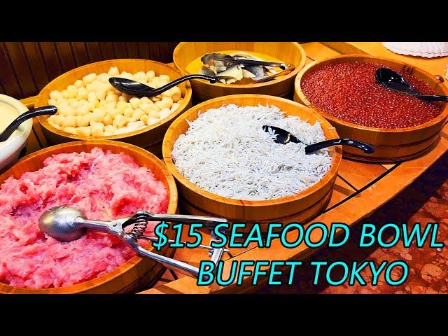 $15 All You Can Eat Tasty Seafood Bowl in Tokyo & More Georgetown Breakfast Buffet Washington Hotel