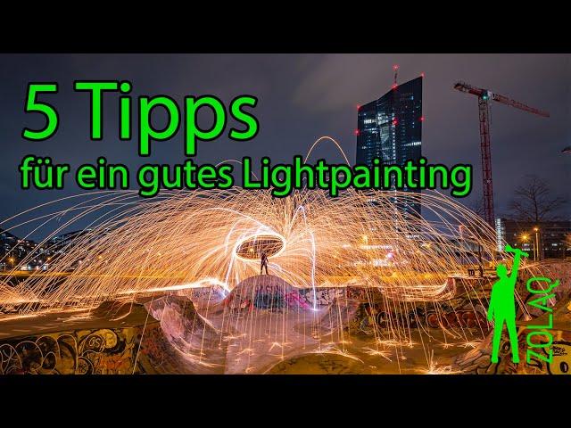 5 Tipps für ein gutes Lightpainting Bild