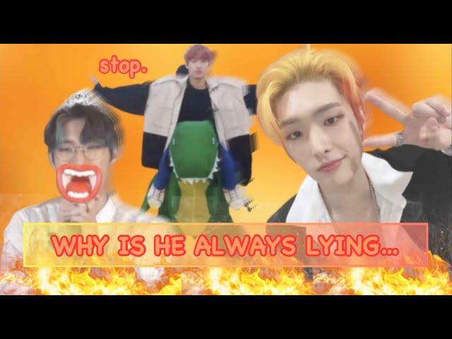 mingi is a liar with his pants on fire