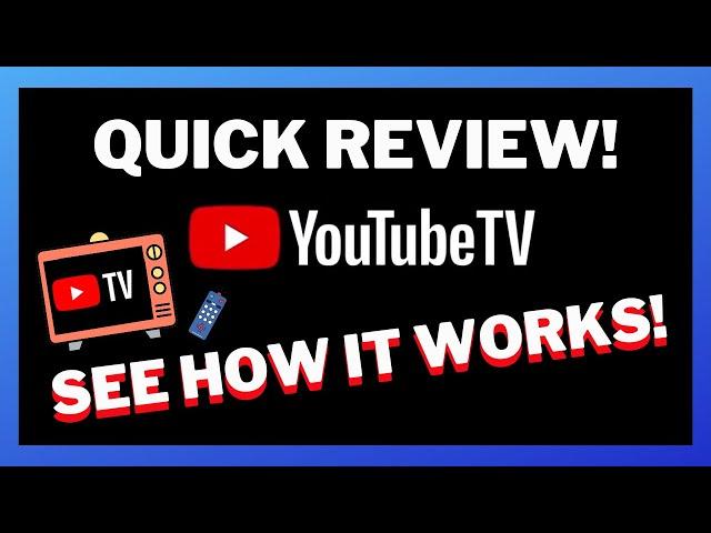 YouTube TV Review! 2024 Real Review of YouTube TV - See How It Works & If It Is Worth the Cost