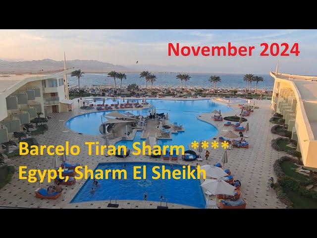 În Egipt, la patru stele: Barcelo Tiran Sharm. Cu bune și rele.