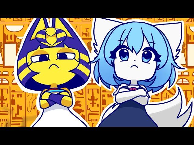 Ankha Zone Meets Wolfy Zone ANIMATION