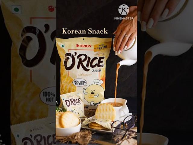 ORION Rice O'Rice Cracker #shorts #foodshorts #trending #snacks #food #teatimesnacks #biscuit