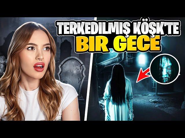 TERKEDİLMİŞ KÖŞKTE GİZLİCE BİR GECE GEÇİRDİK ! KORKUDAN BAYILIYORDUK ! ​⁠@TheSera