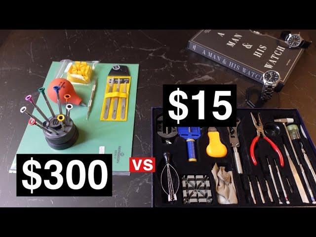 $300 Bergeon Watch Tools vs $15 Watch Tool-Kit (Overview) - 2021