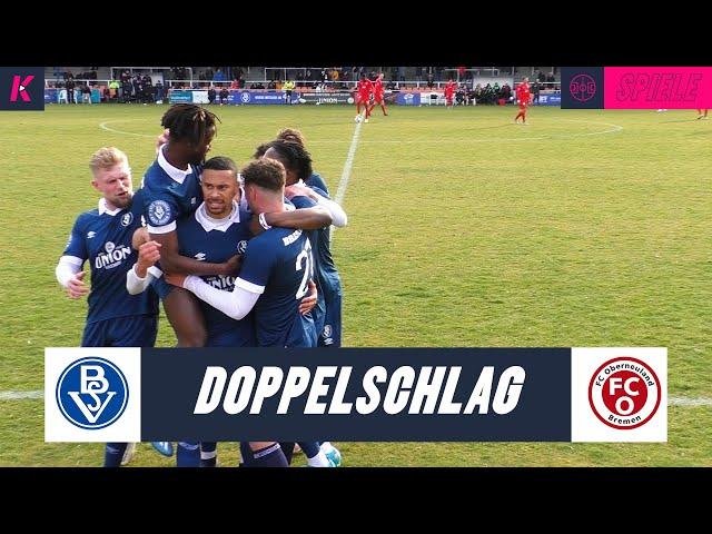 Doppel-Donner im Viertelfinale am Panzenberg! | Bremer SV - FC Oberneuland (Bremer Pokal)