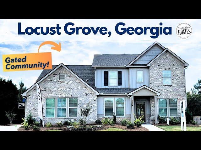 4BR 3.5 Bath Locust Grove GA New Construction Homes | DRB Ranier | Locust Grove Real Estate Agent