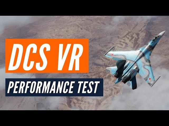 DCS VR PERFORMANCE TEST | I9 14900KF | RTX 4090 | 64GB RAM