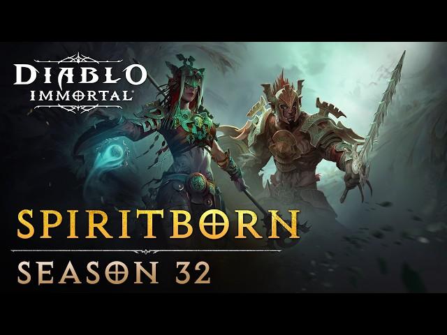 Diablo Immortal | Season 32 Battle Pass | Spiritborn