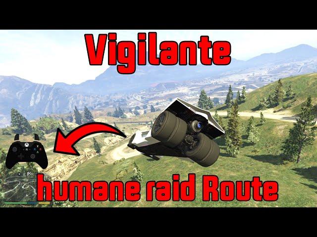 Vigilante Driving Humane Labs Route [Controller] Guide GTA 5