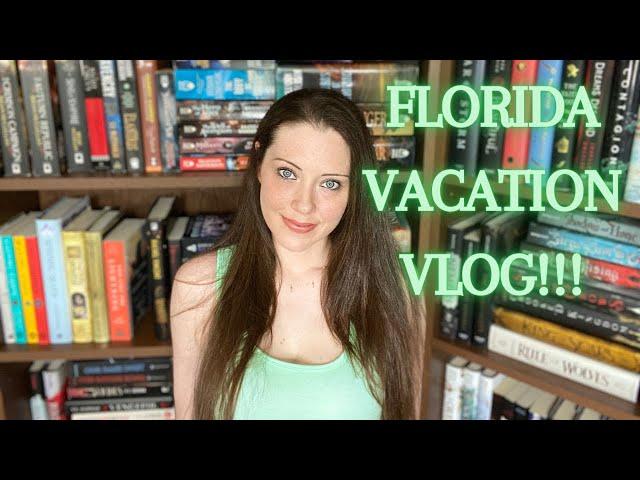 FLORIDA VACATION VLOG [used book shopping, Kennedy Space center, spa, and boating]!!!